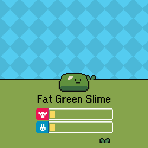 Pocket Slimes #45 static token preview