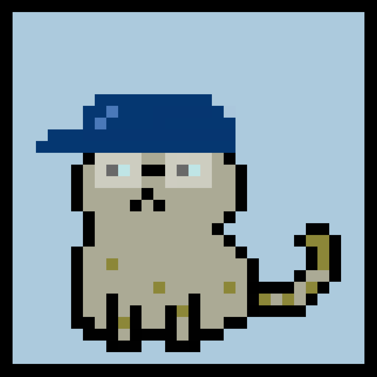 Lazy Kitties #143 static token preview
