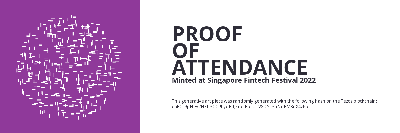 SFF2022 Proof of Attendance Token #1789 static token preview