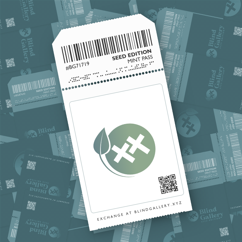 Blind Gallery Mint Pass (Seed Edition) #41 static NFT preview