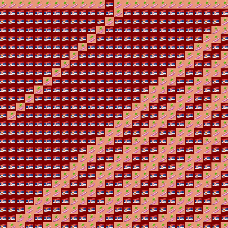 Elementary Cellular Emoji Automata #680 static token preview