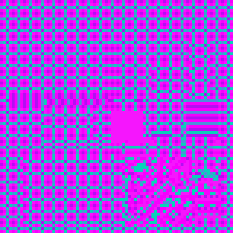 Mosaic #688 static NFT preview