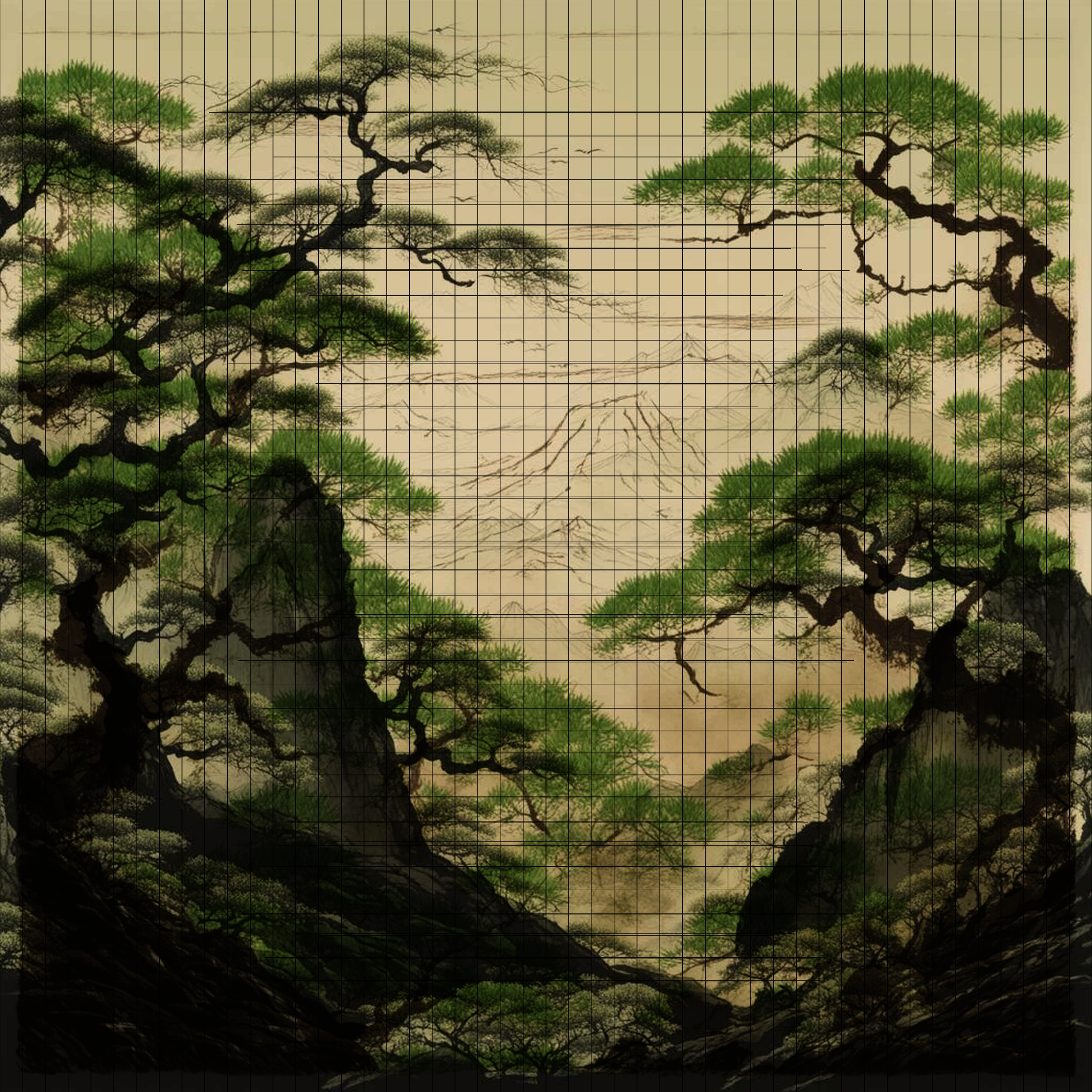 Japanese Trees #1 static token preview