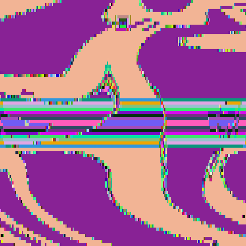 Pixel Flood #781 static NFT preview