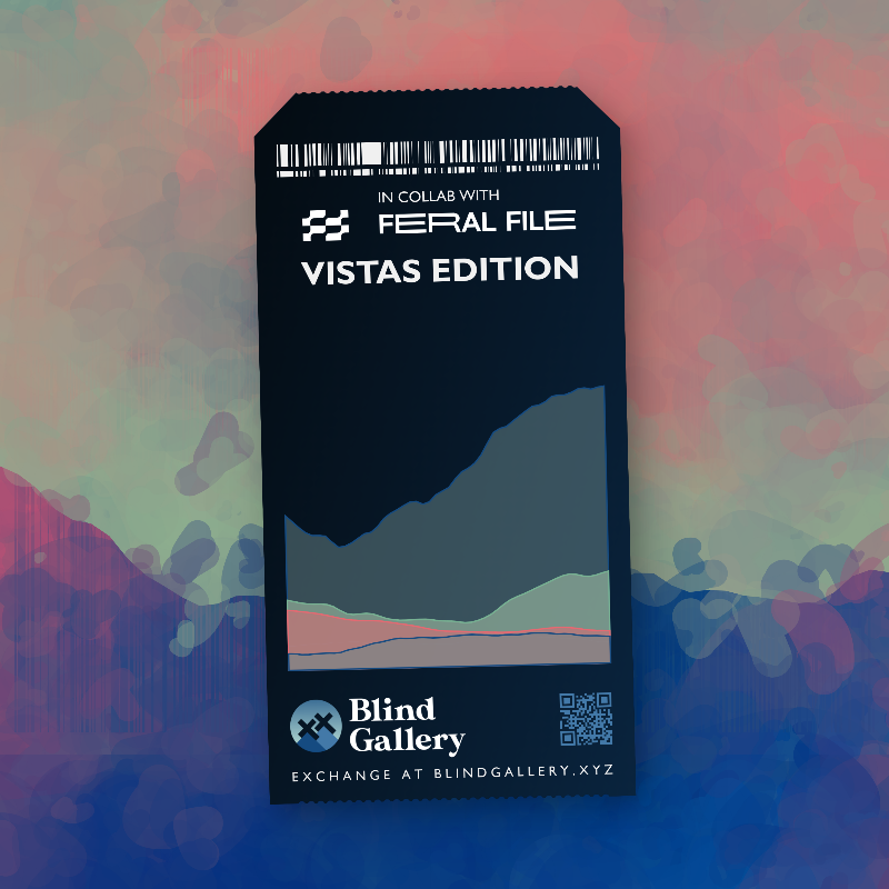 Blind Gallery Mint Pass (Vistas Edition) #70 static NFT preview