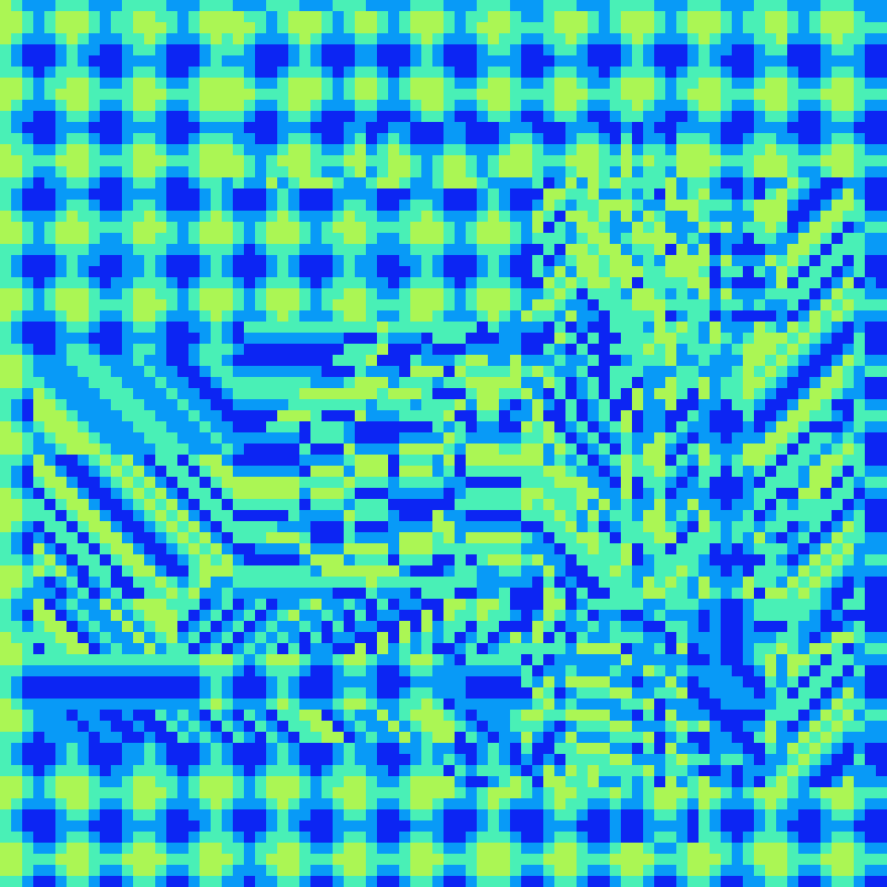 Mosaic #883 static NFT preview