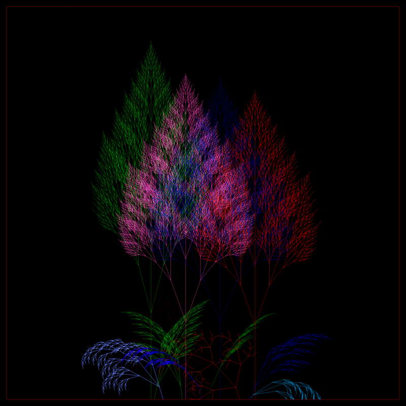 Fractal Forest #158 static token preview