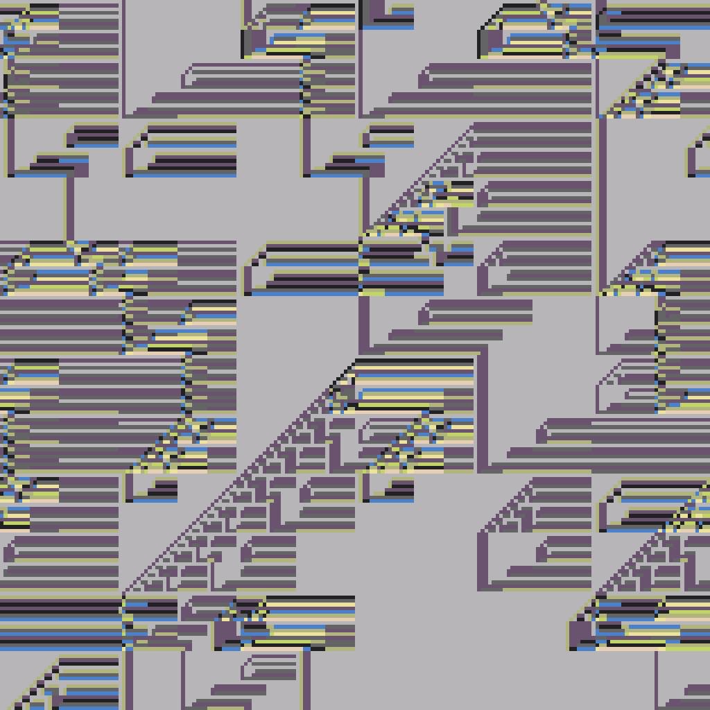 Zero-player game #414 static NFT preview