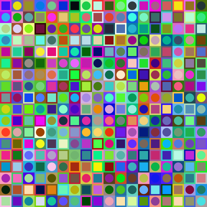Square Dot Composition #258 static token preview