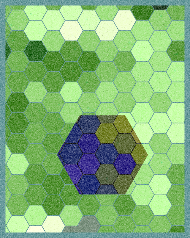 Esagoni #141 static NFT preview