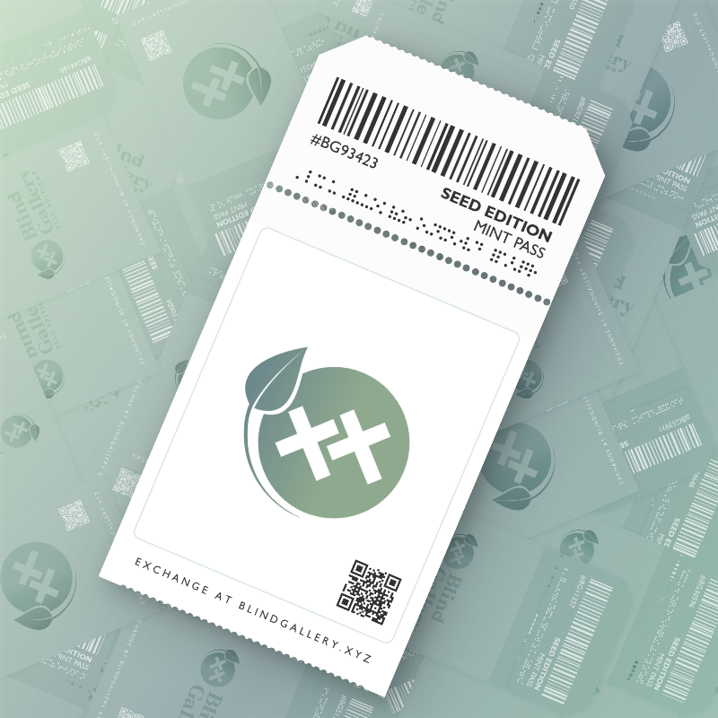 Blind Gallery Mint Pass (Seed Edition) #83 static NFT preview
