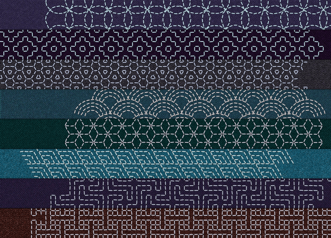 Sashiko #90 static NFT preview