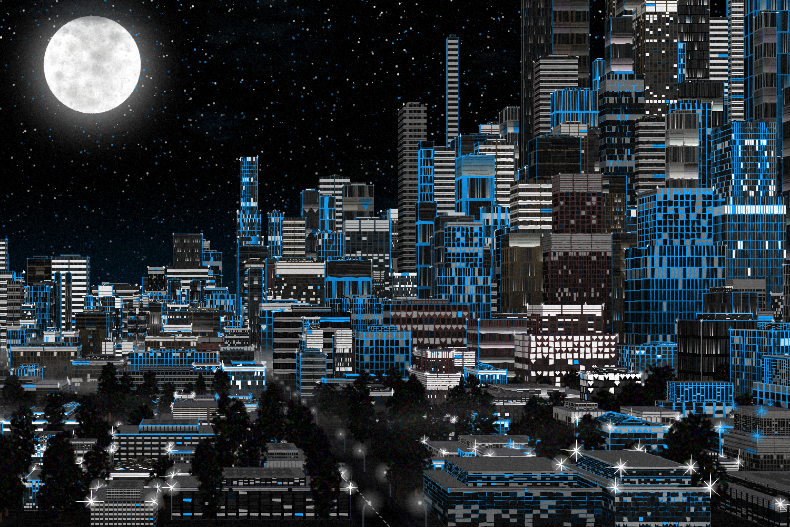 Luminocity #61 static NFT preview