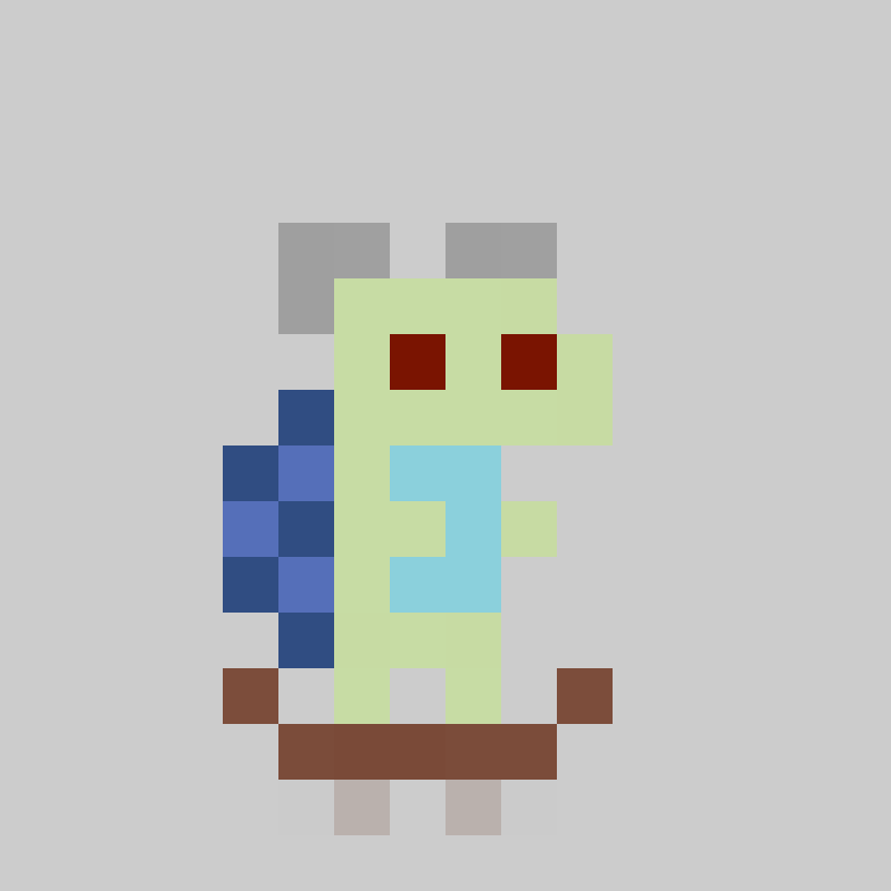 Tiny tortoises. #372 static token preview