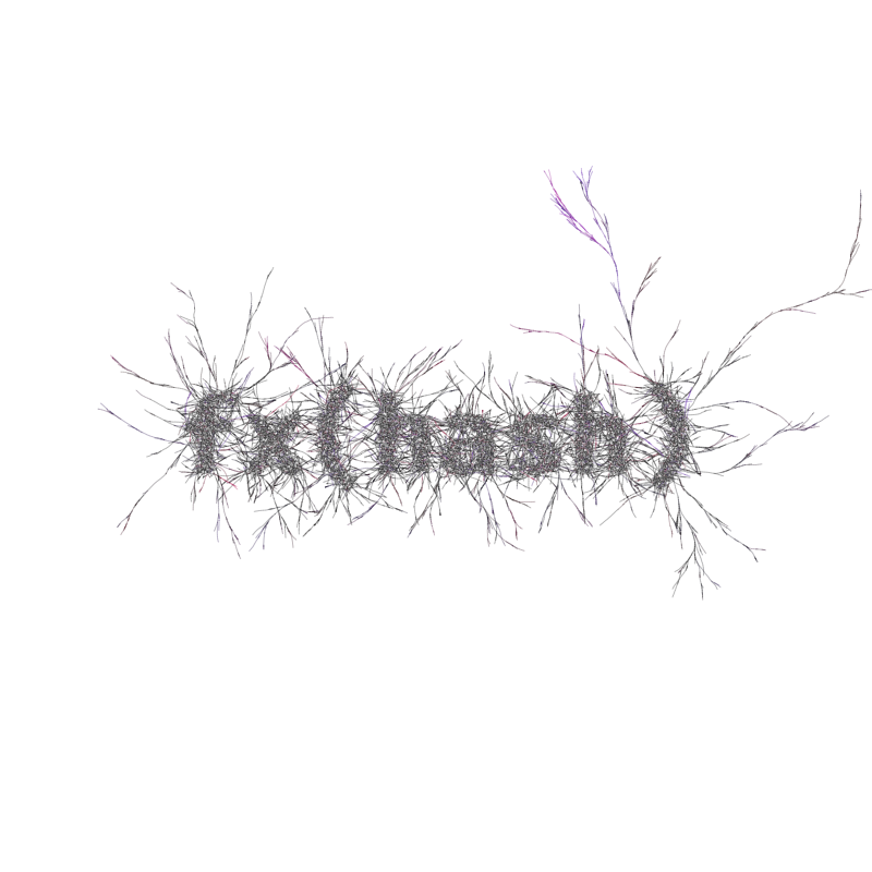 FXHASH Logo with Features #18 static token preview