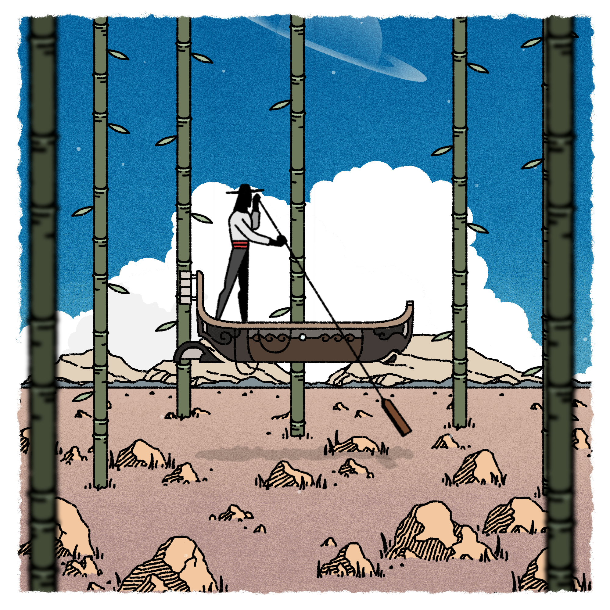 Travelling Gondola #102 static token preview