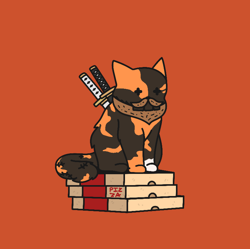 DOOMKATS #135 static token preview