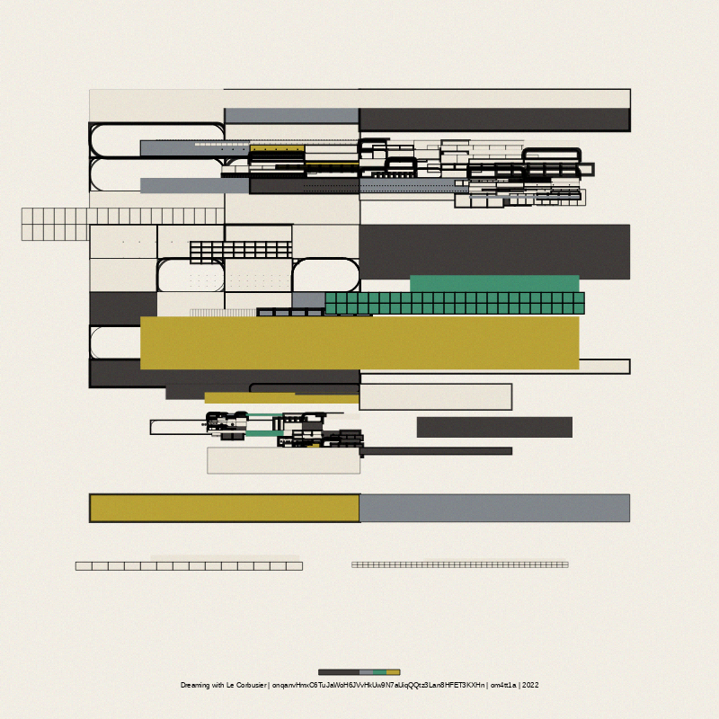 Dreaming with Le Corbusier #69 static NFT preview
