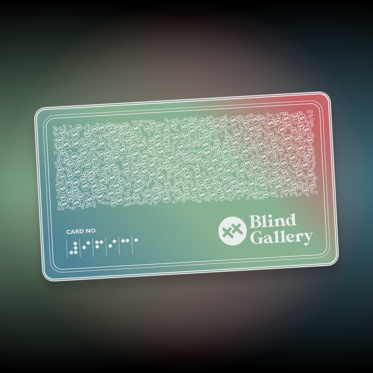 Blind Gallery Club Membership #202 static token preview