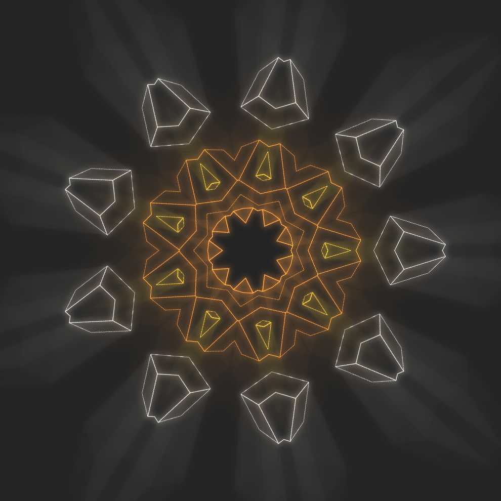 Neon Kaleido #247 static token preview