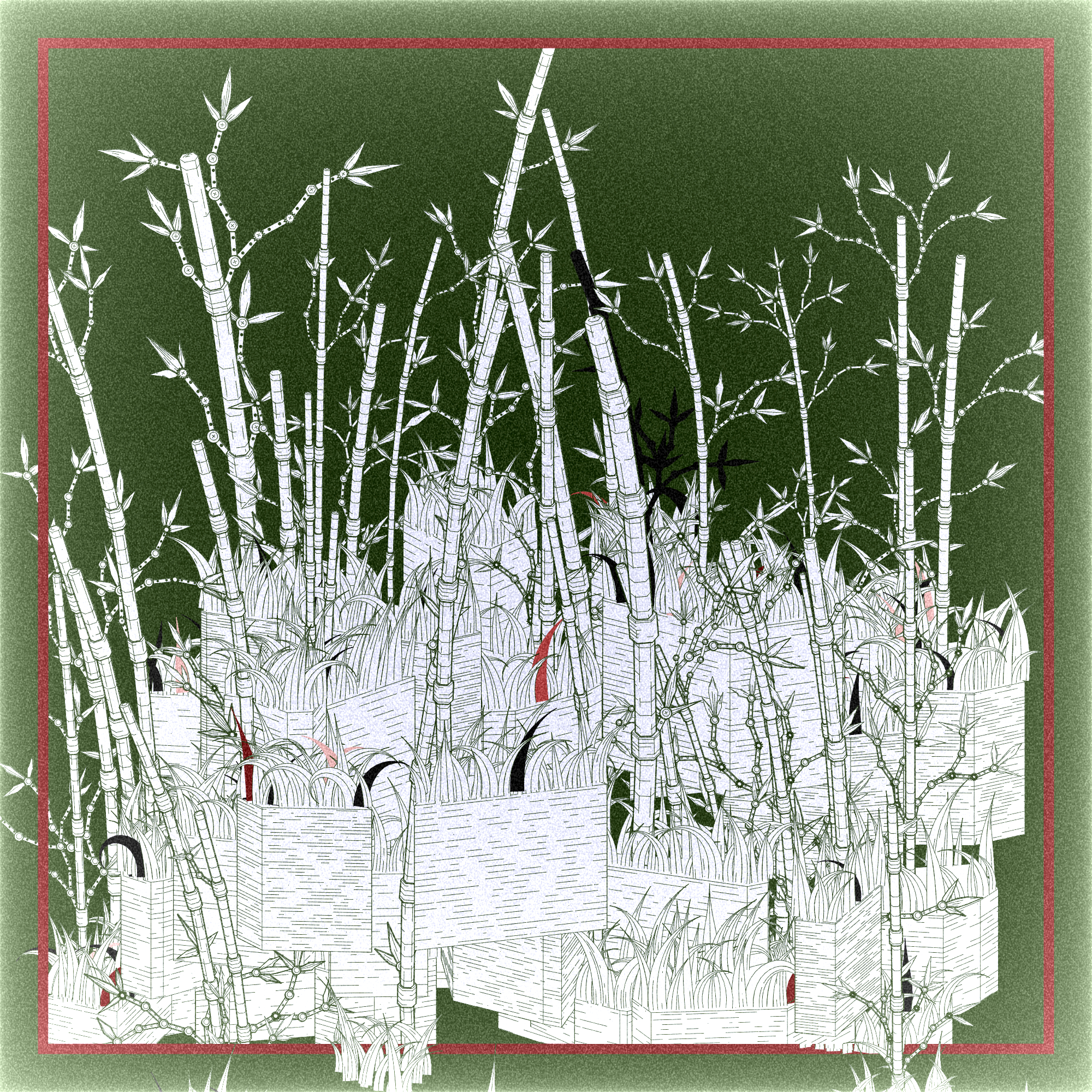 Mecha-Bamboo #372 static NFT preview