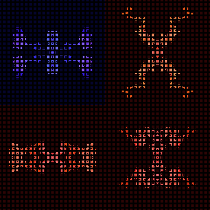 Dither Creatures 2x2 #71 static NFT preview