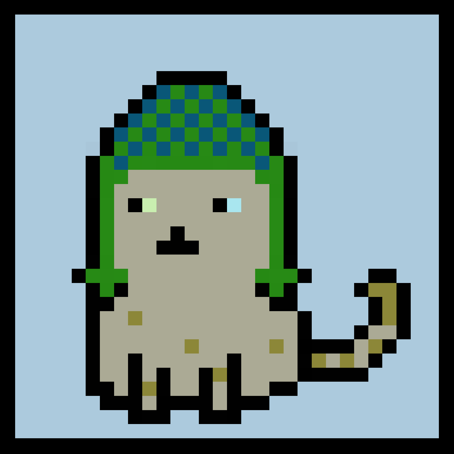 Lazy Kitties #1346 static NFT preview