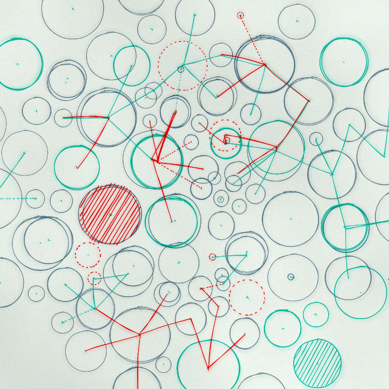 Geo Scribs #150 static NFT preview