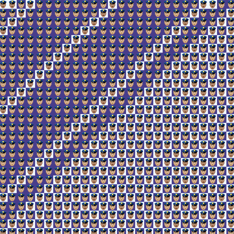 Elementary Cellular Emoji Automata #696 static token preview