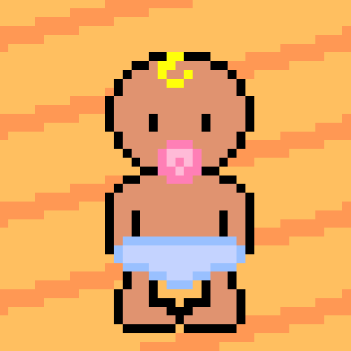 Pixel Babies #27 static token preview
