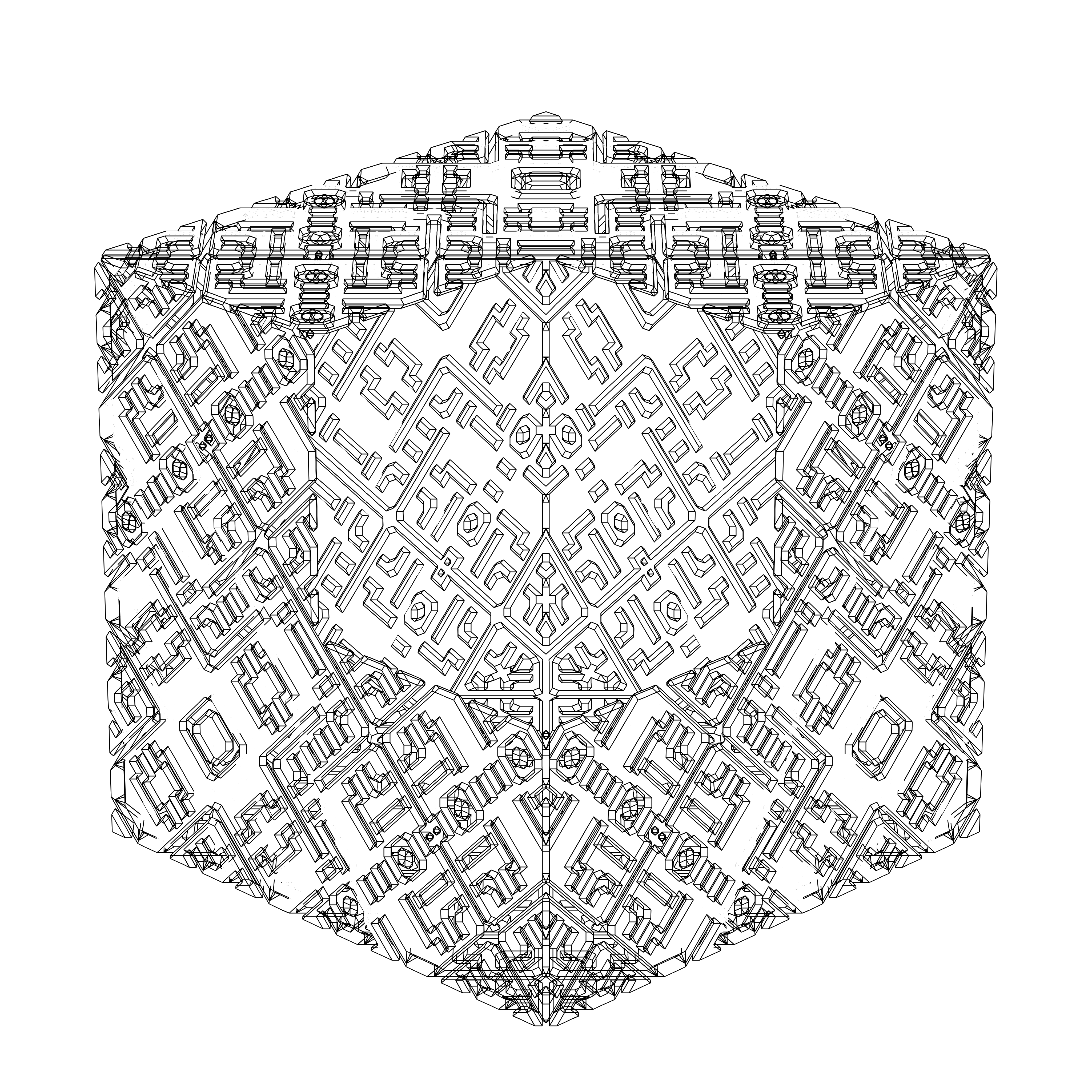 LL21 Alien Art Cube #547 static token preview