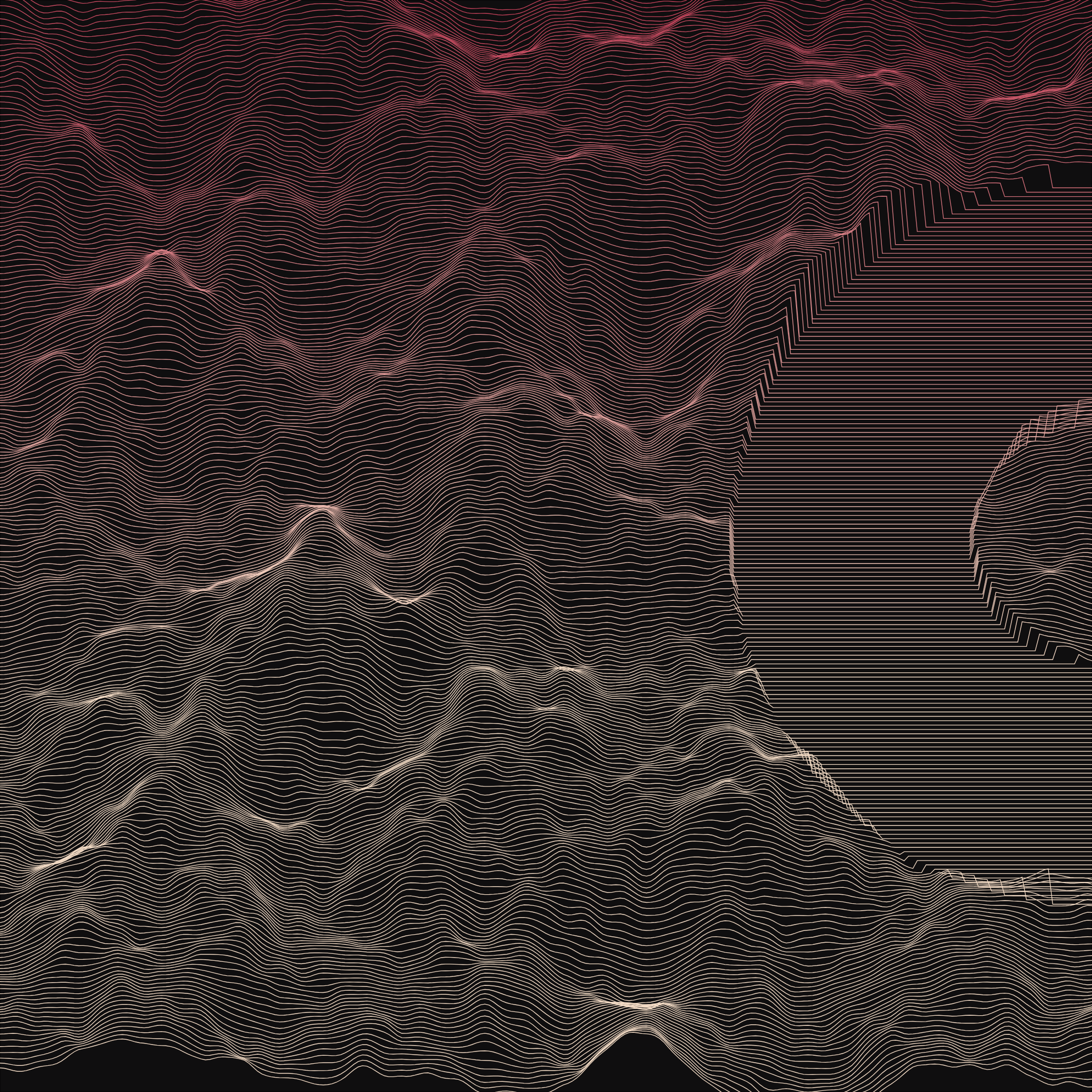 Waves Circle (For Plotter) #11 static token preview