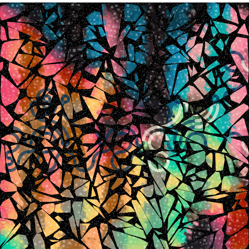 Tessellis - Gaudi style generative mosaic #7 static token preview