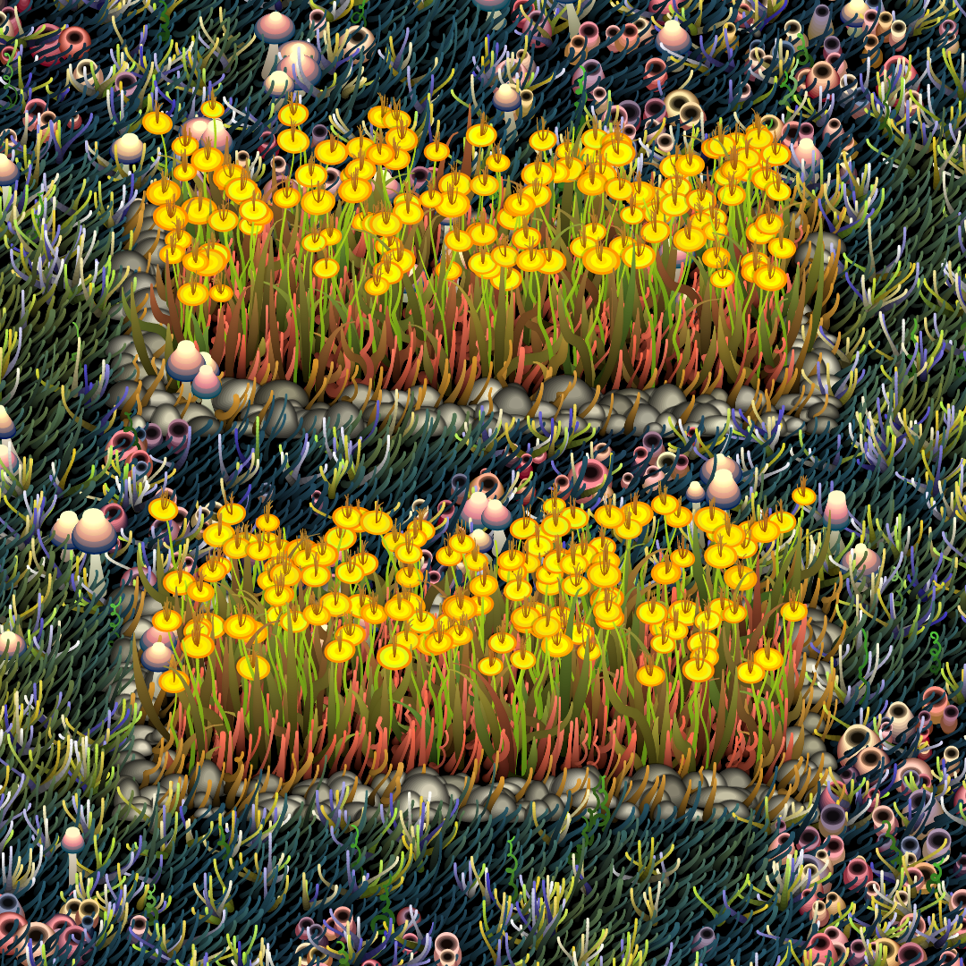 Noisy Gardens #83 static NFT preview