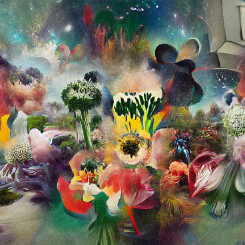 The Garden of Cosmic Delights #78 static NFT preview