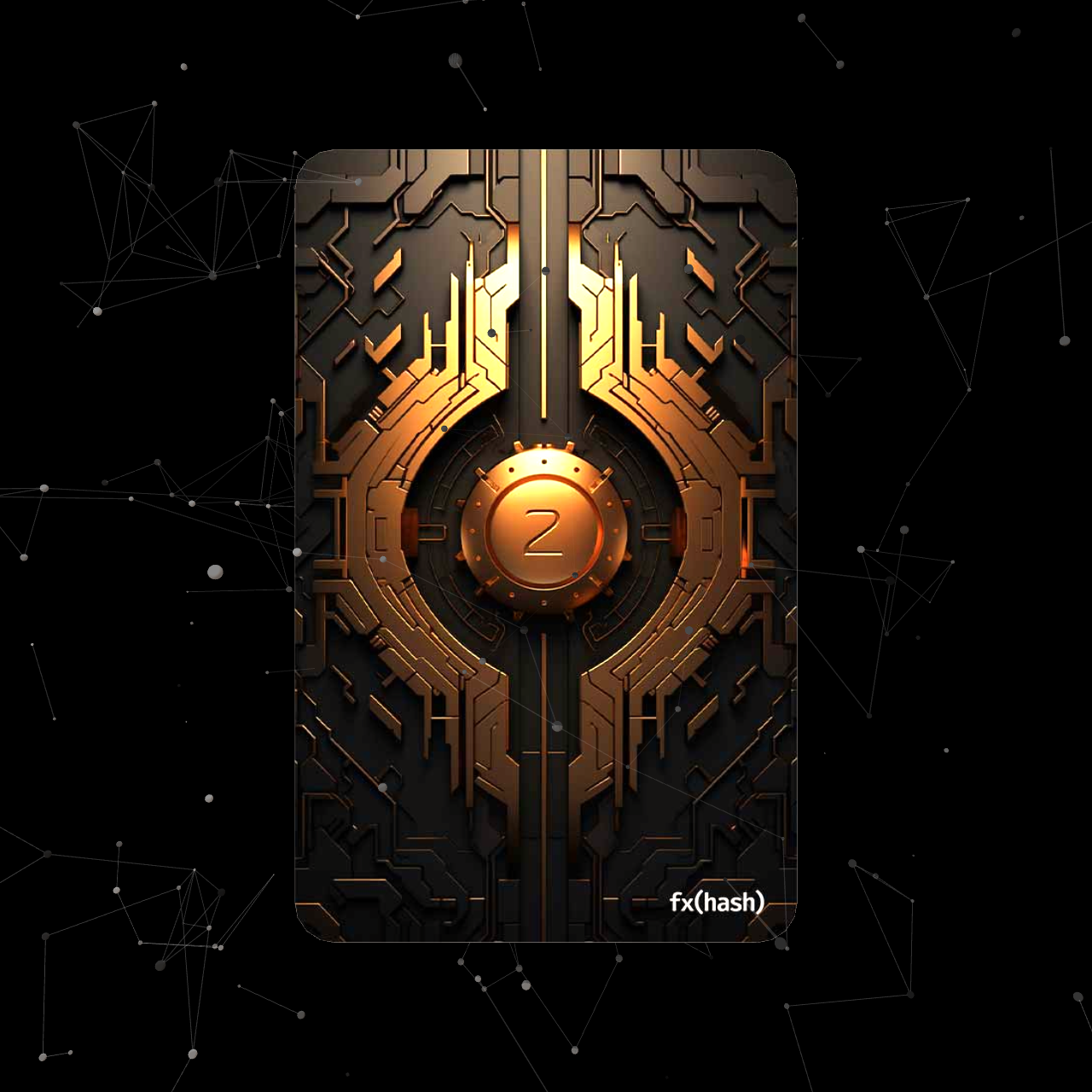 FXHash 2.0 Card #429 static NFT preview