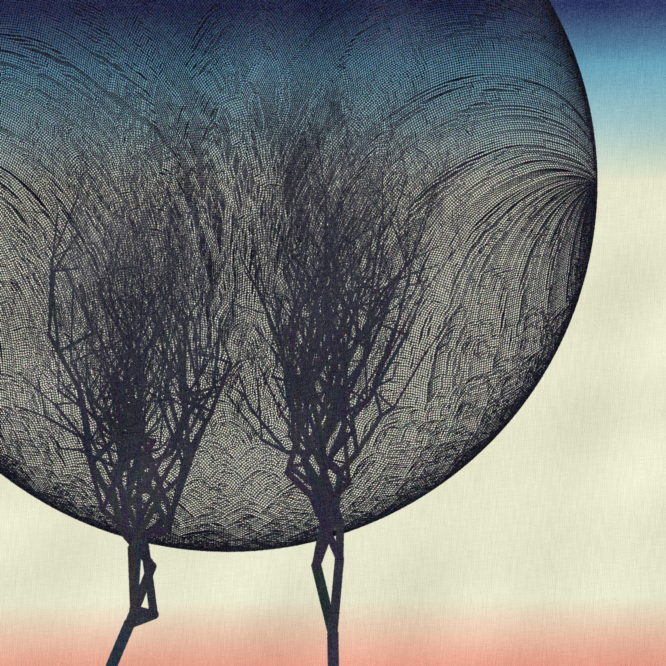 Three dead trees on earth #114 static token preview