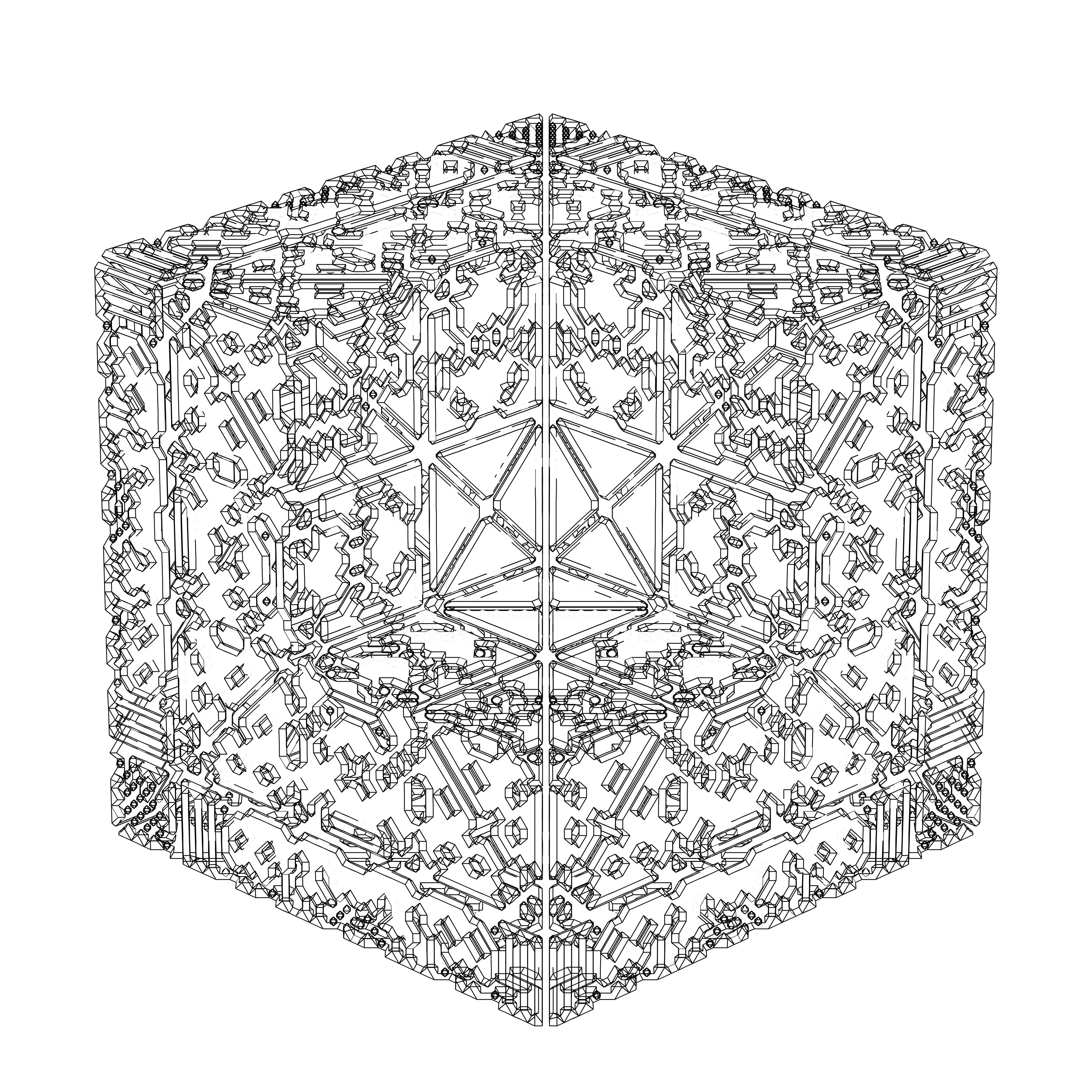 LL21 Alien Art Cube #192 static NFT preview