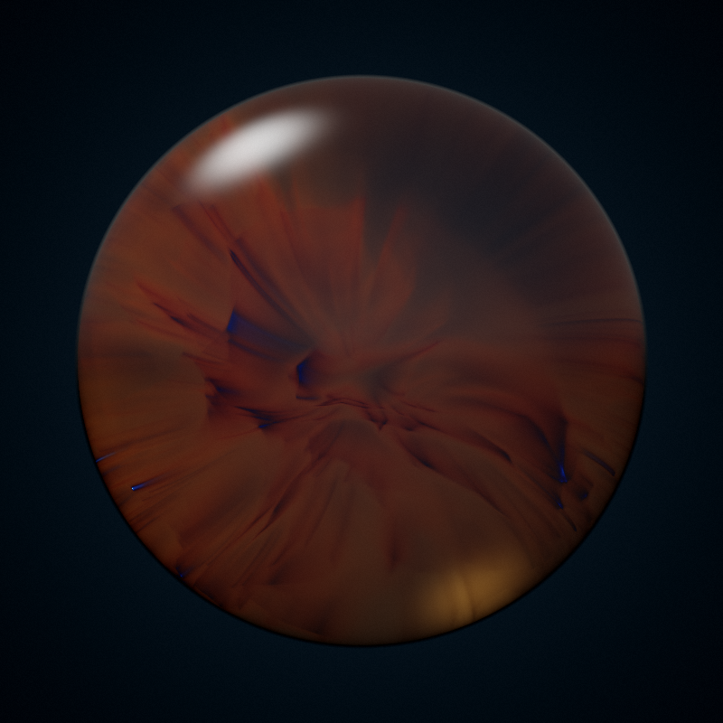 Fractal Marbles #51 static token preview