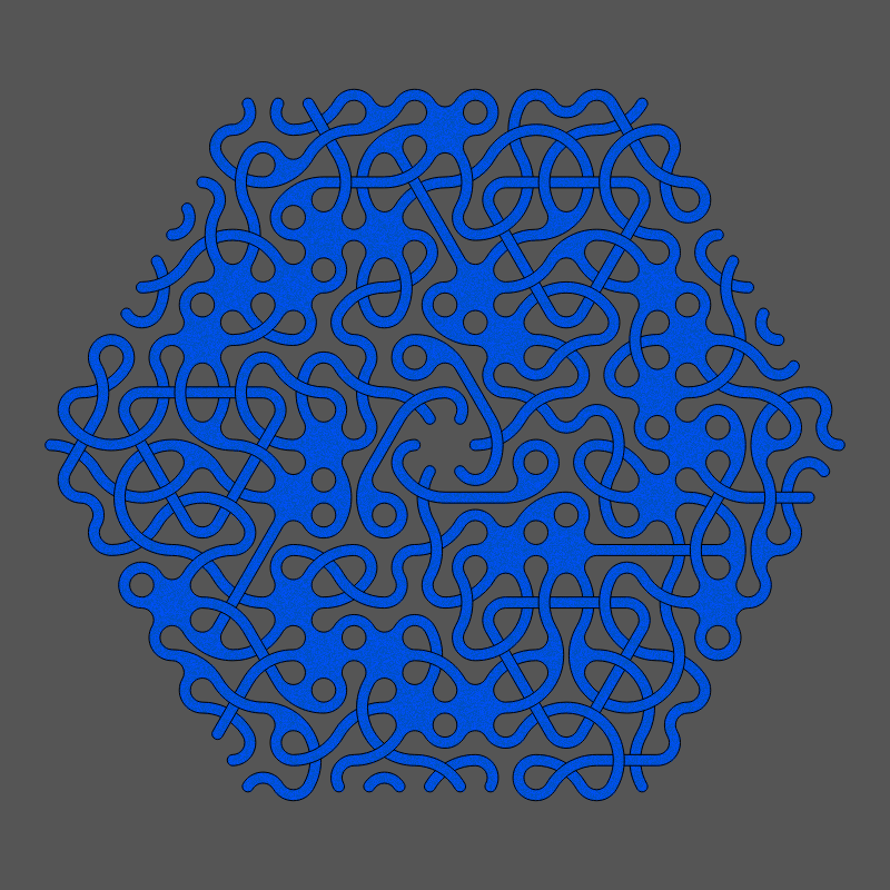 Threefold Symmetry - Dark Variations #134 static token preview