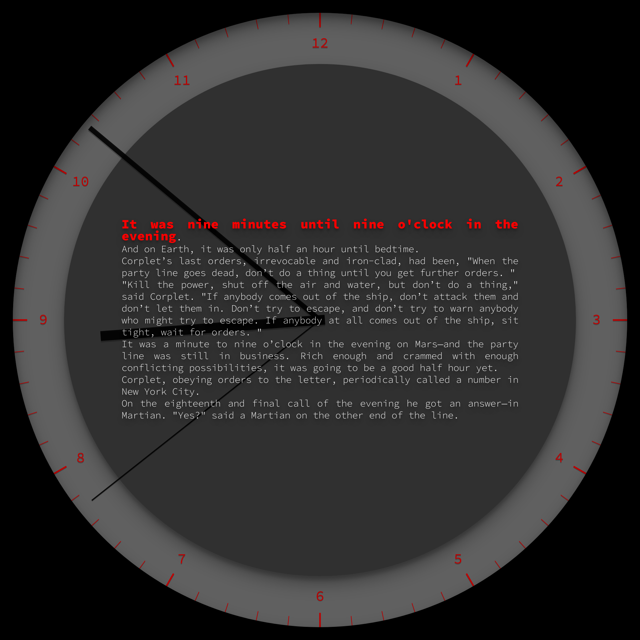 A Watch #210 static token preview