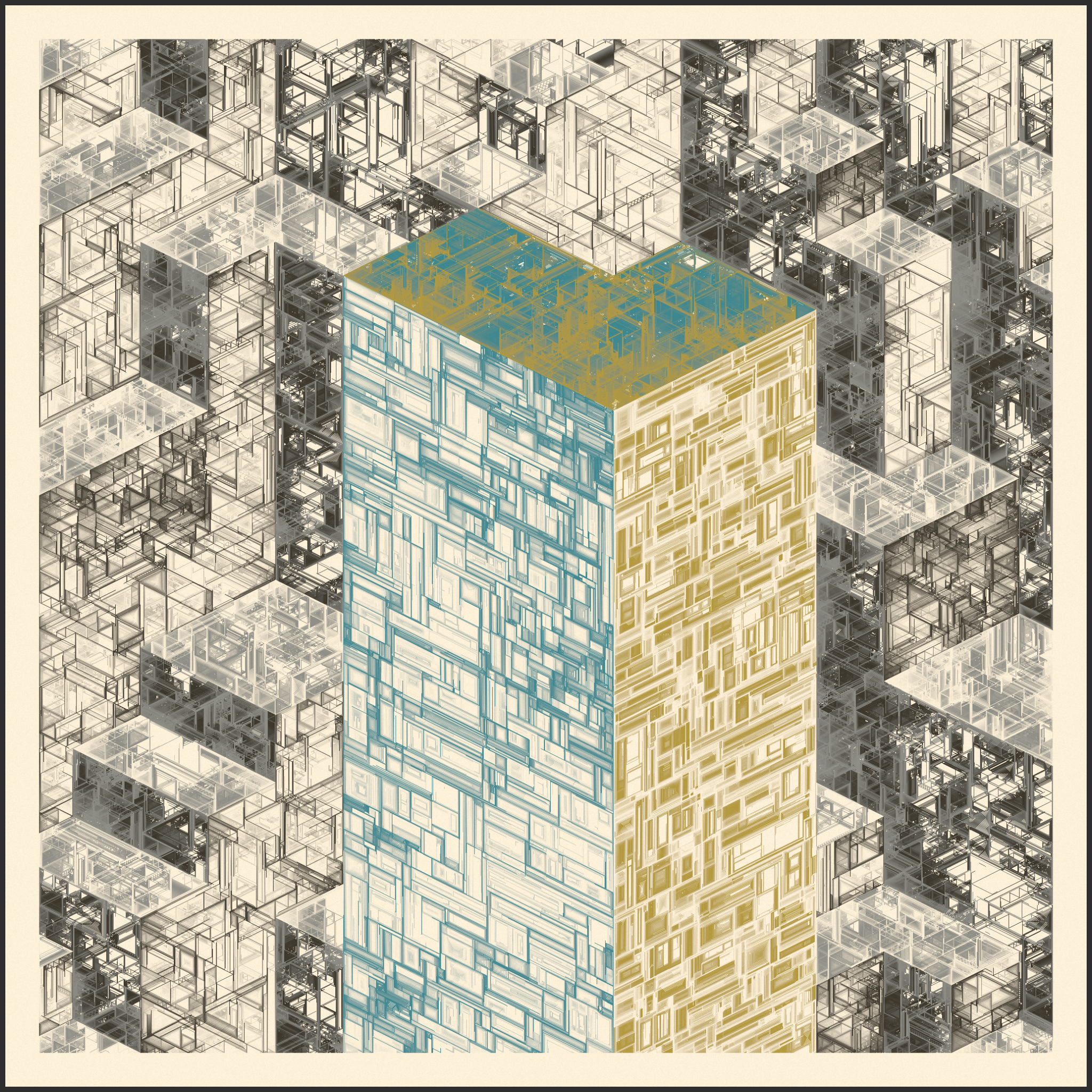 Atoms' Gaze #122 static NFT preview