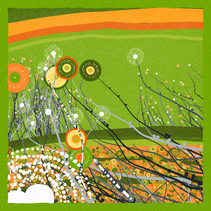 Hippy Flowers #26 static token preview