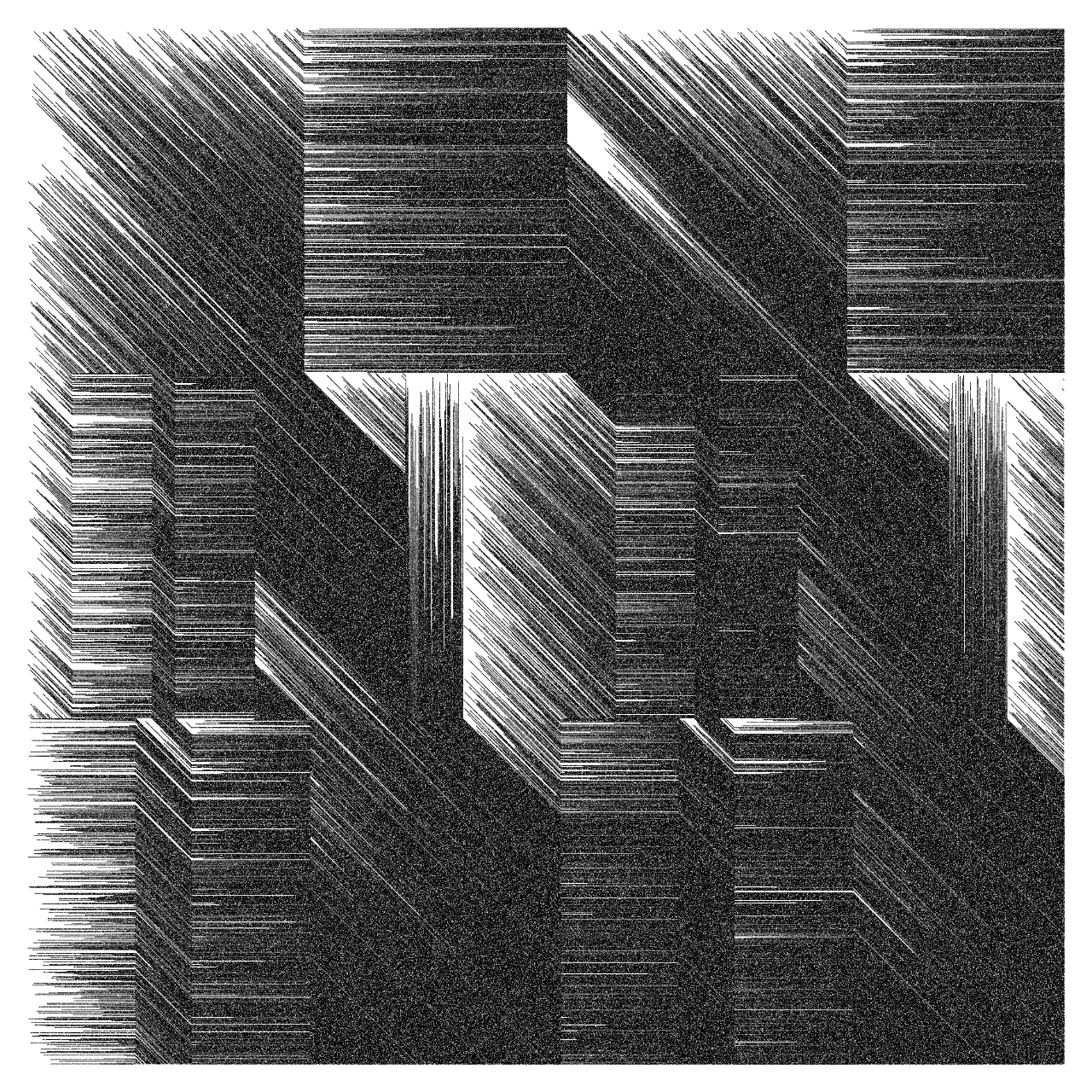Charcoal Brutalism #123 static NFT preview