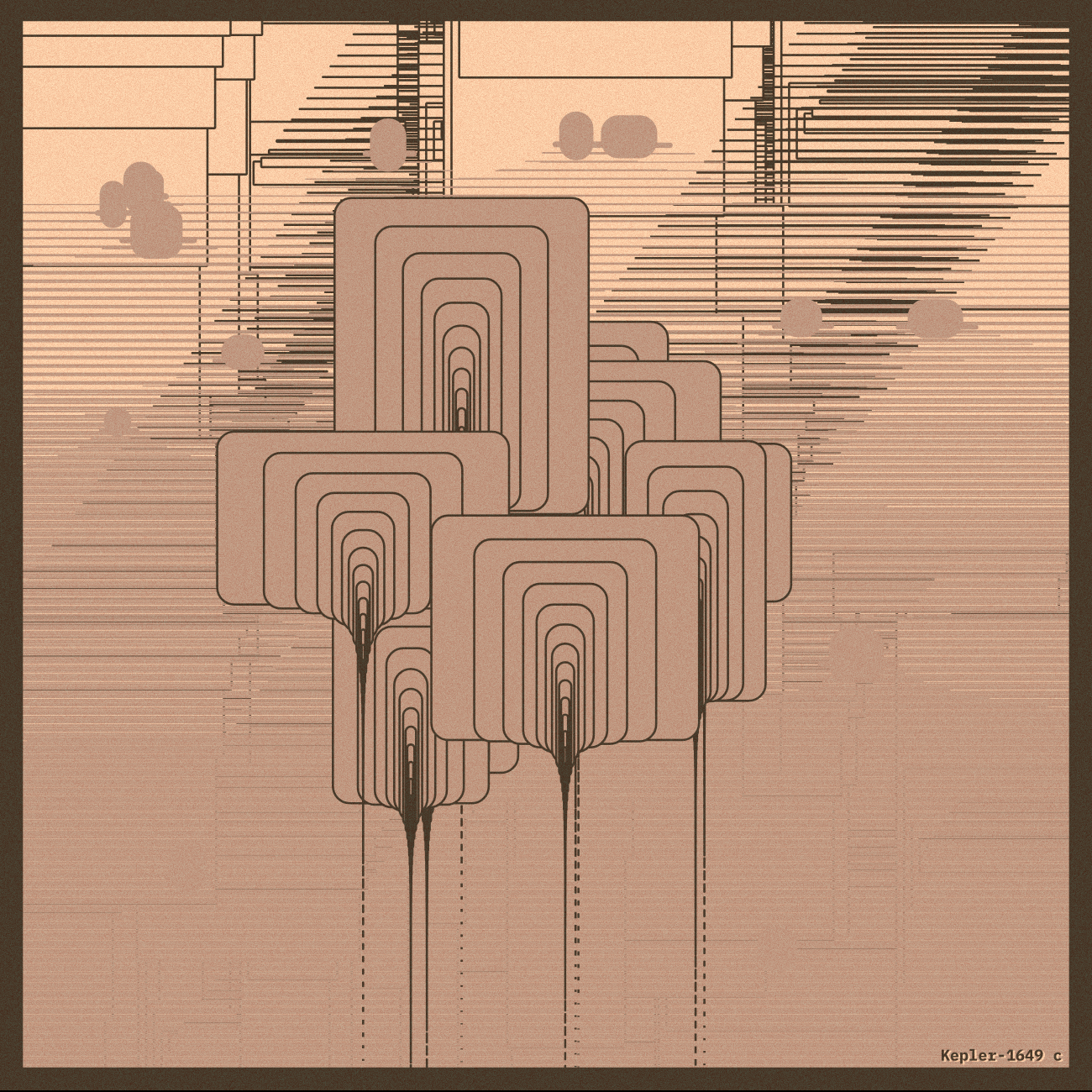 Greetings From Habitable Zones #163 static NFT preview