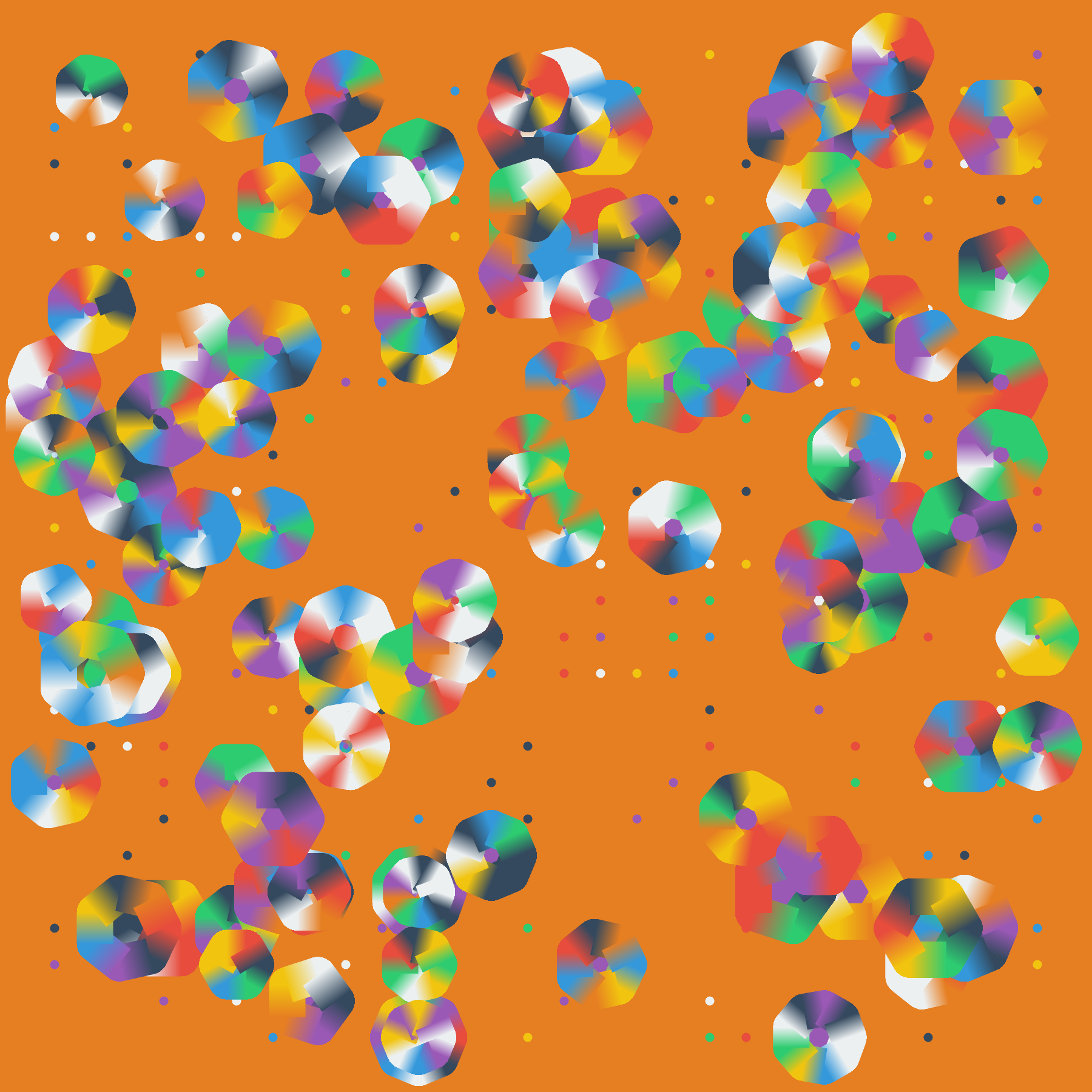 Digital Garden Blooms #50 static NFT preview