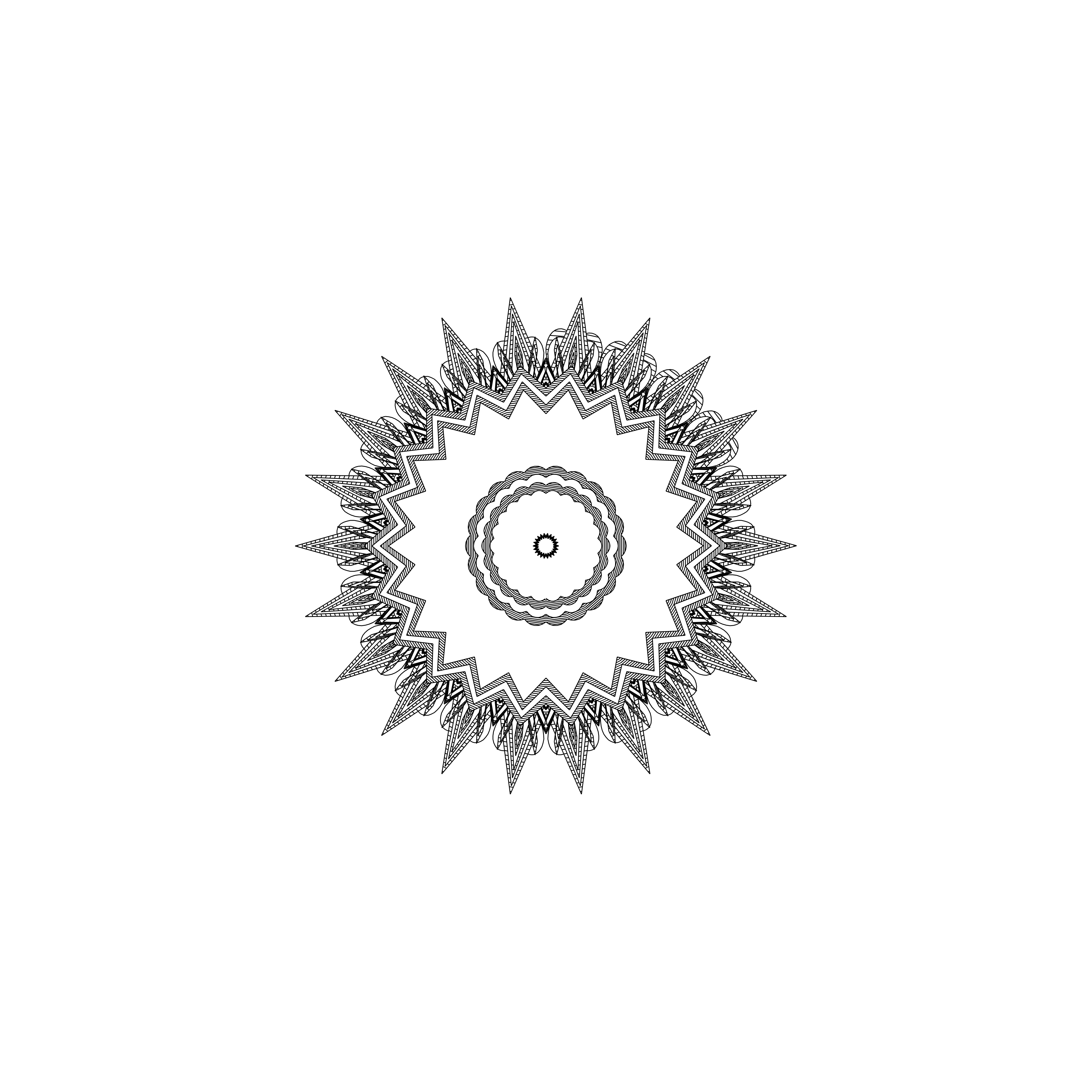 LL21 Mandala #147 static NFT preview