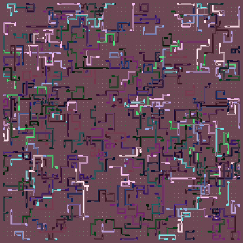 Infinite Pipes #38 static NFT preview