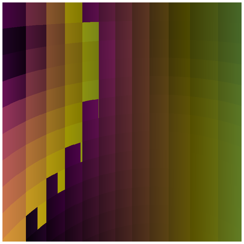 Deluxe Gradient Pixels #18 static token preview