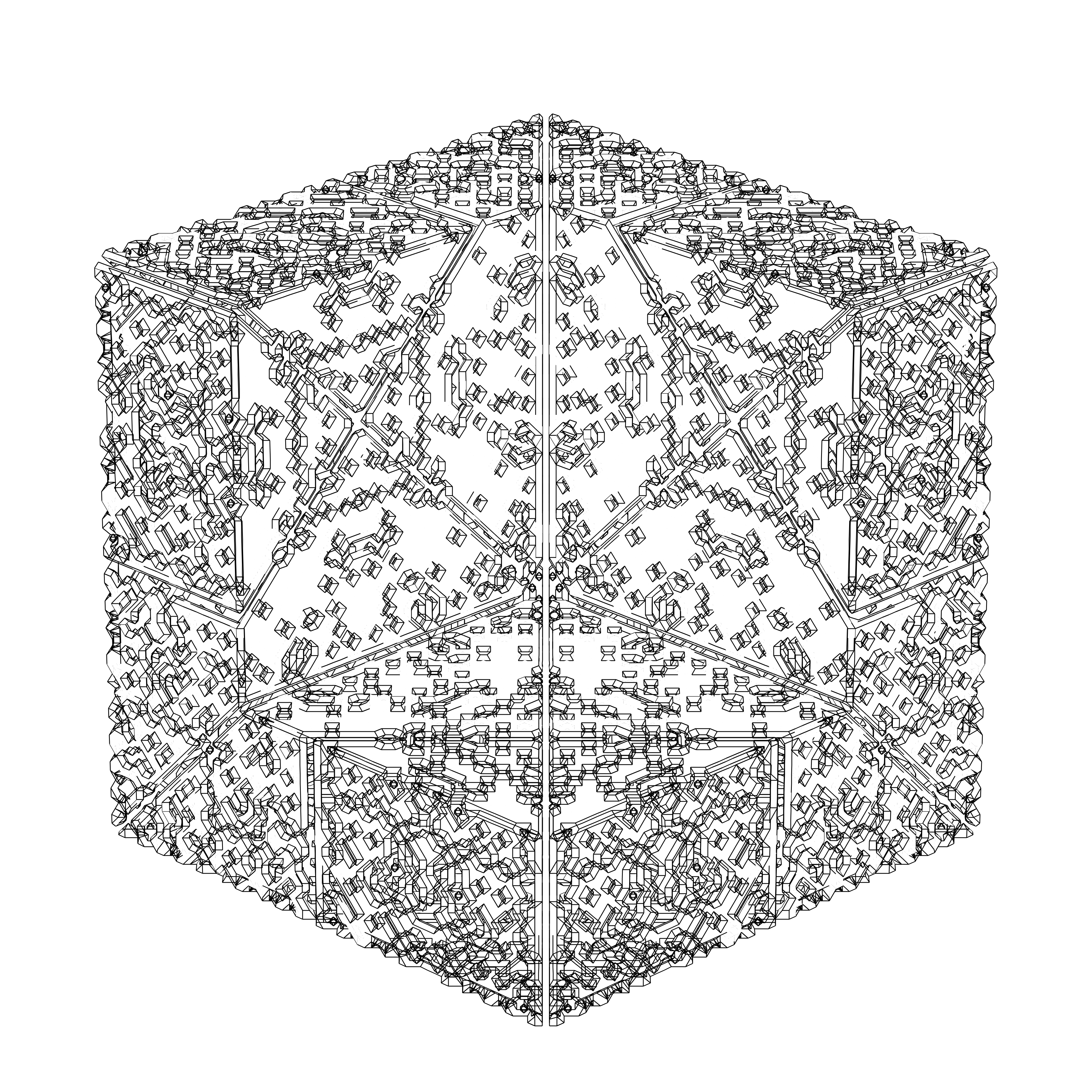 LL21 Alien Art Cube #428 static token preview